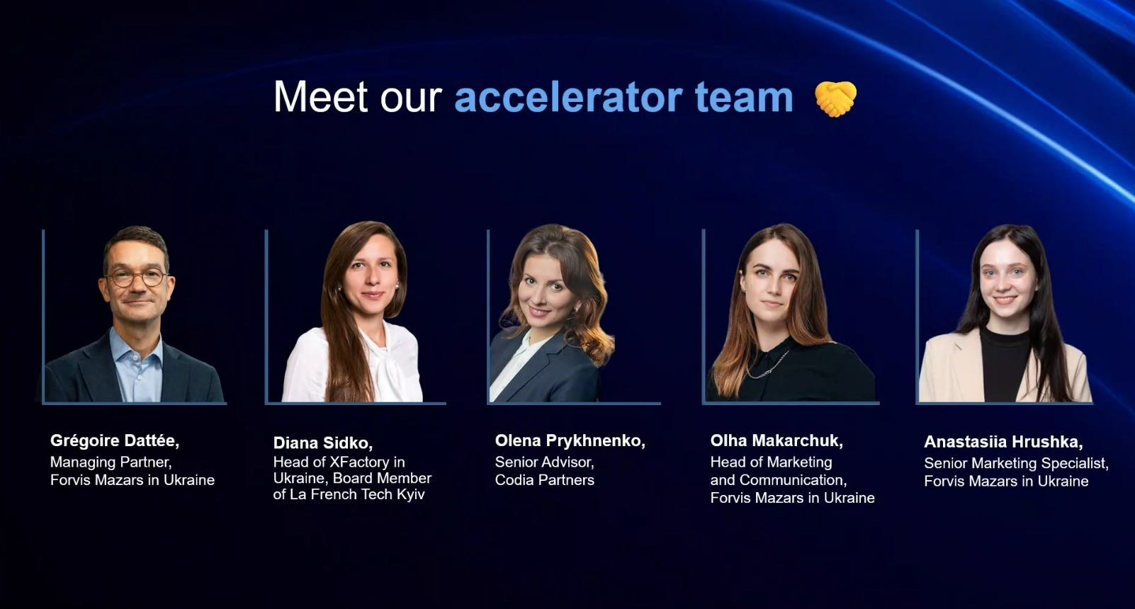 Команда акселератора XFactory Ukraine.